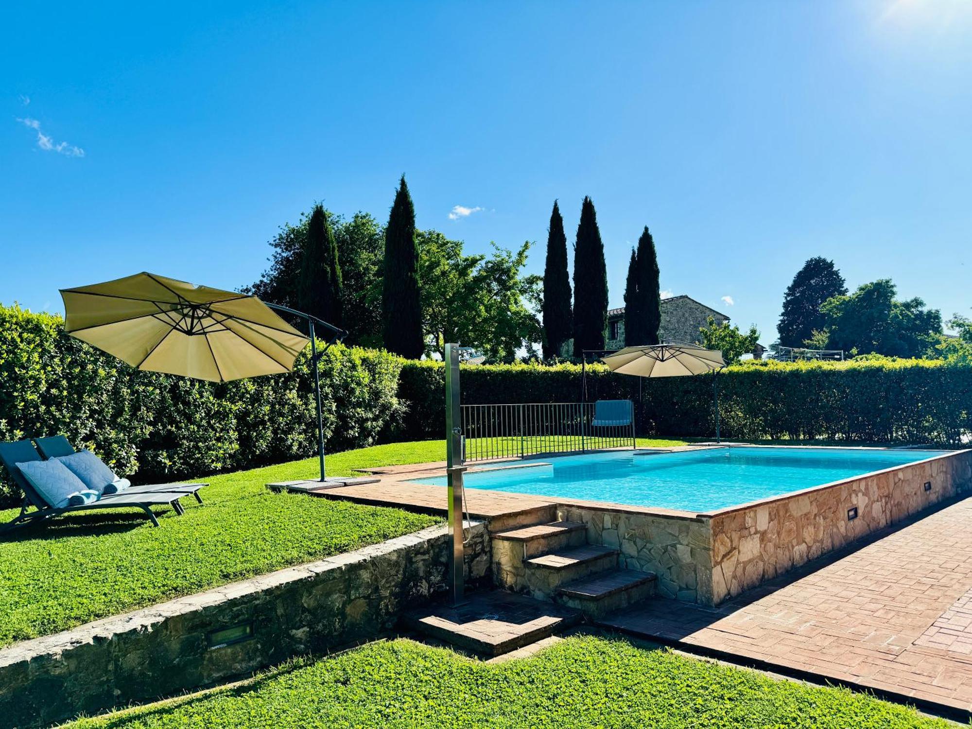 Villa Clara in Chianti 15min from Siena San Sano Esterno foto