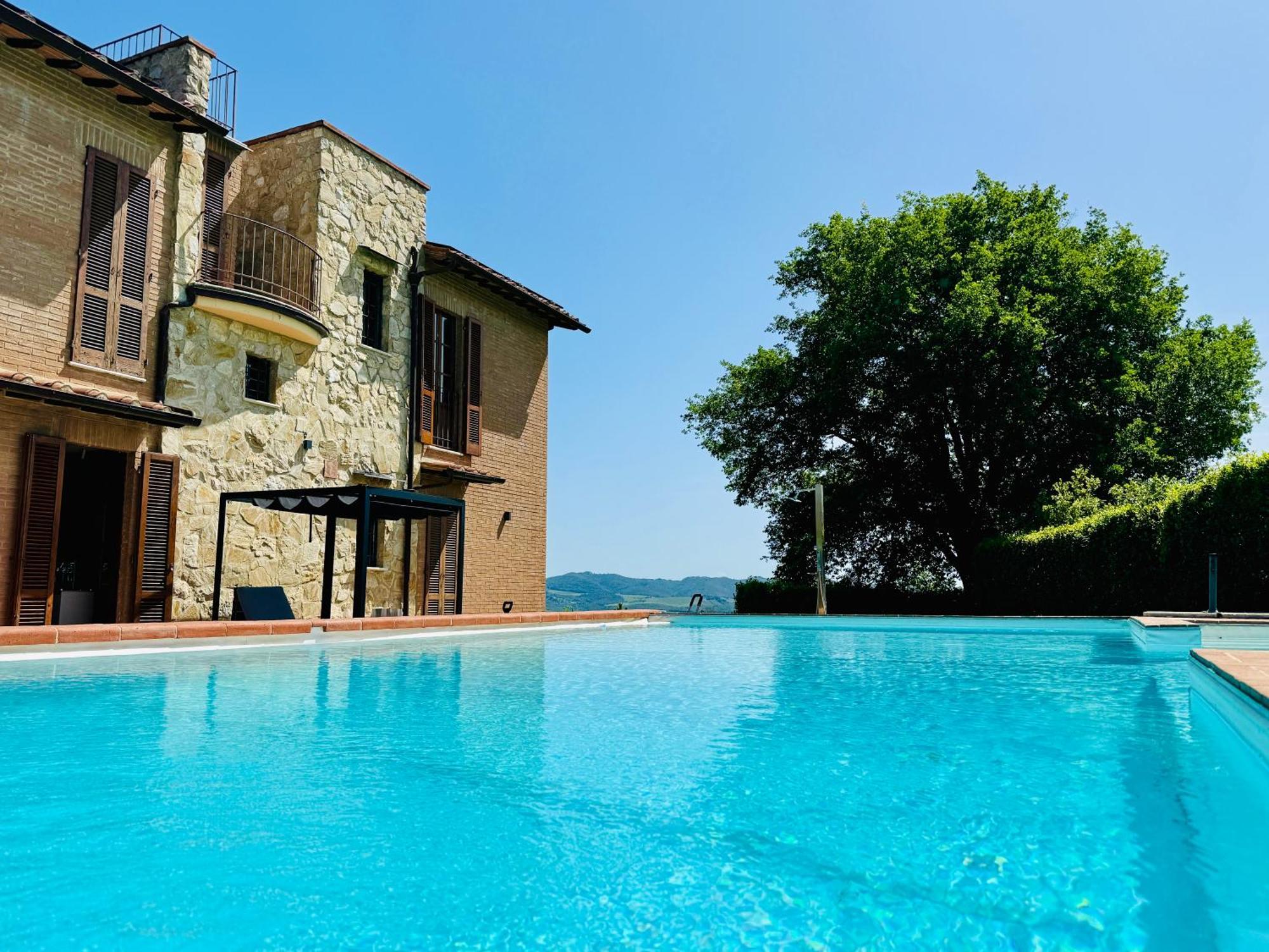 Villa Clara in Chianti 15min from Siena San Sano Esterno foto